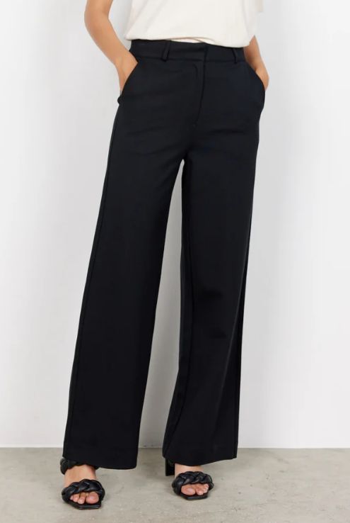 Pantalon classique jambe large - 26118 - Soya Concept