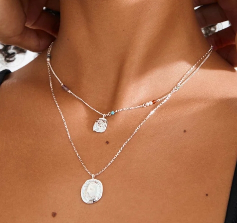 Here chaine 2 en 1 pendentif - 132636811 - Pilgrim