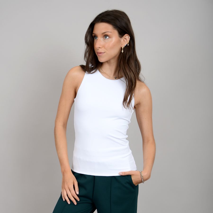 Camisole seconde peau unie