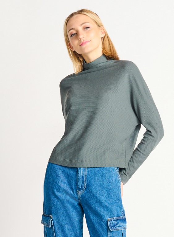 Chandail mock neck rib - 2224033 D - Dex