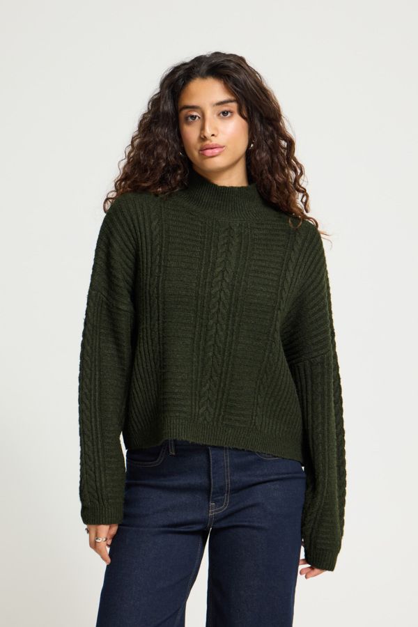 Chandail tricot torsades - 20126730 - Ichi