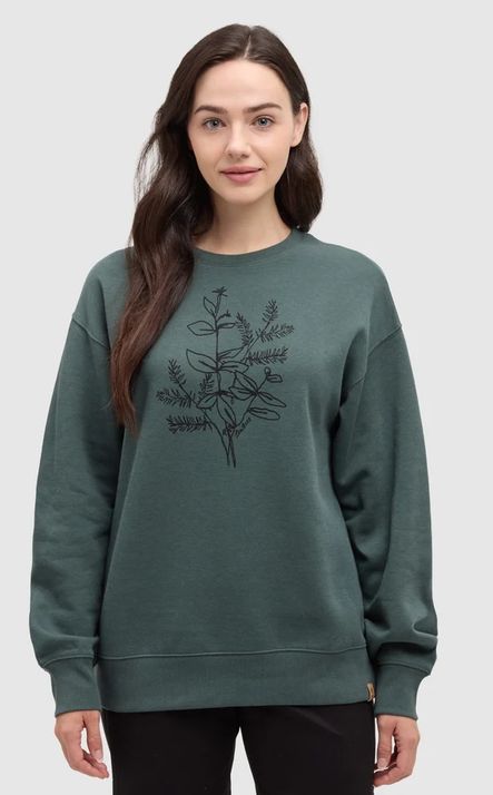 Chandail coton ouaté imprimé devant - TCW6586-6460 - Tentree