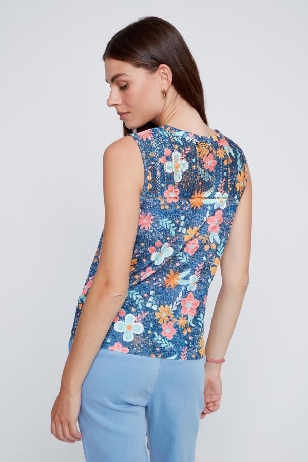 Camisole imprimée