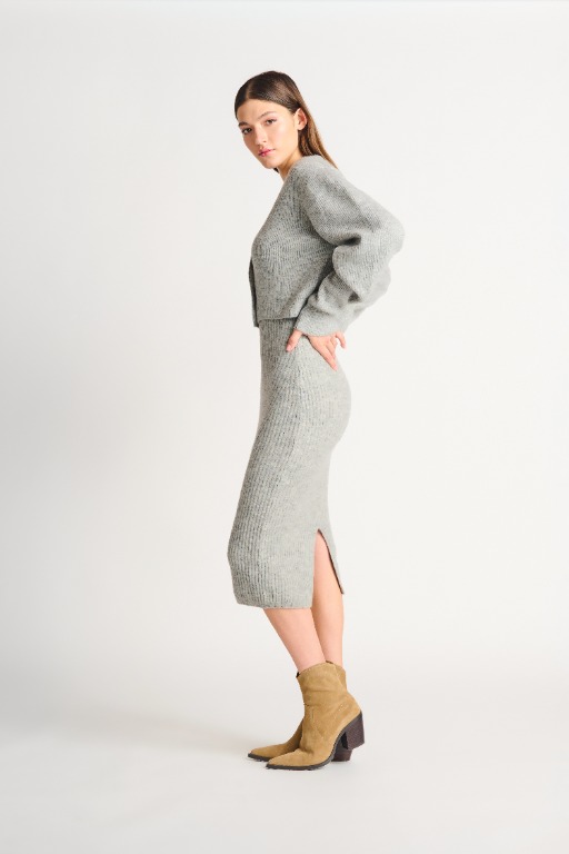 Cardigan court 4 boutons