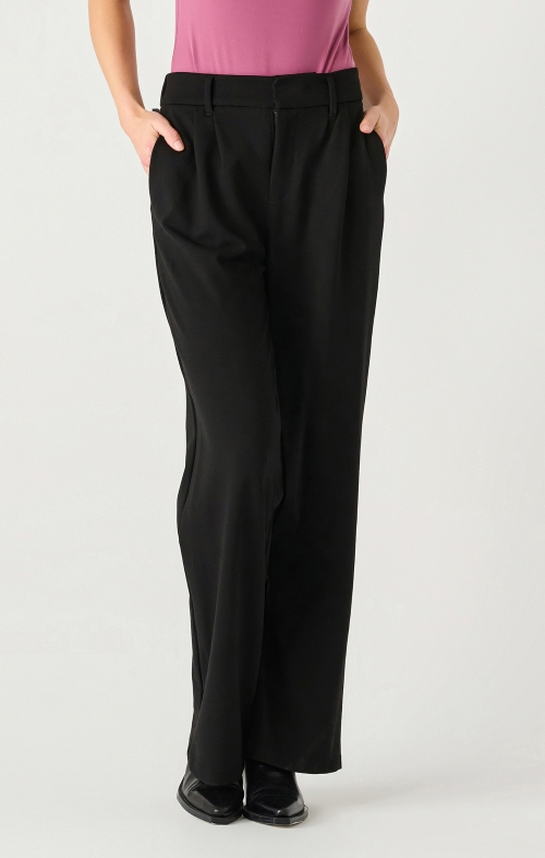 Pantalon chic jambe large - 2422221 t - Black Tape