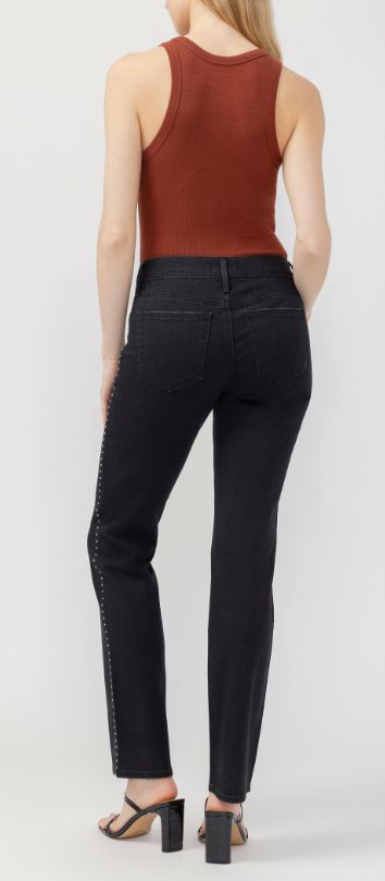 Jeans suki jambe droite studs