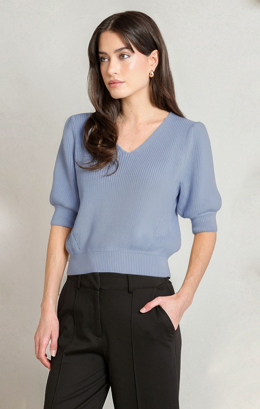 chandail tricot manche courte - 2827003 T - Black Tape