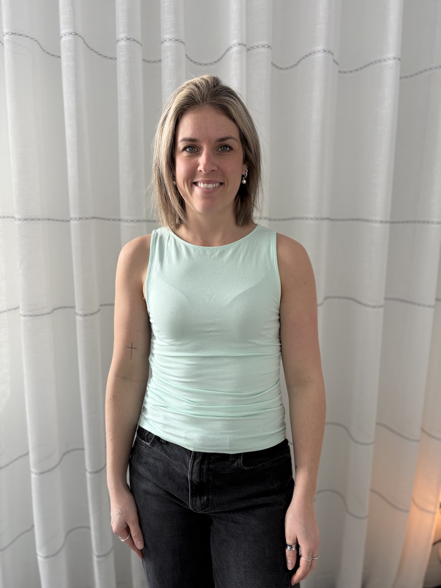 Camisole plissée - mcspaw06451 - Mandarine & Co