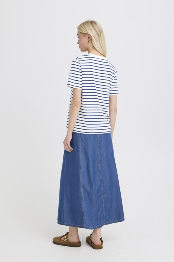 T-shirt ligné cerises