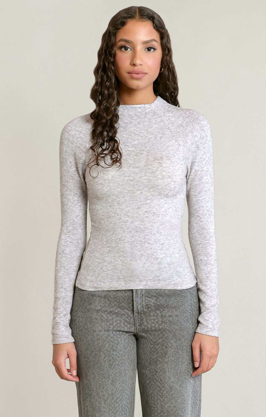Chandail manche raglan uni - 2824003 D - Dex