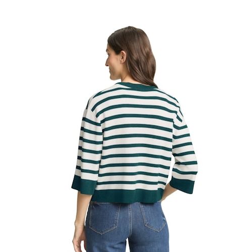 Cardigan rayé - 050539 - Tom Tailor