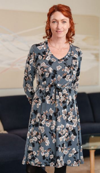 Robe Manche longue cintrée taille - Robe Mariana - Rien ne se perd, Tout se crée
