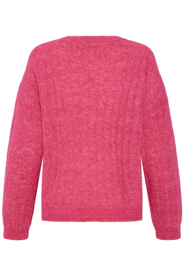 Chandail tricot lignes ton sur ton - 20618291 - Fransa