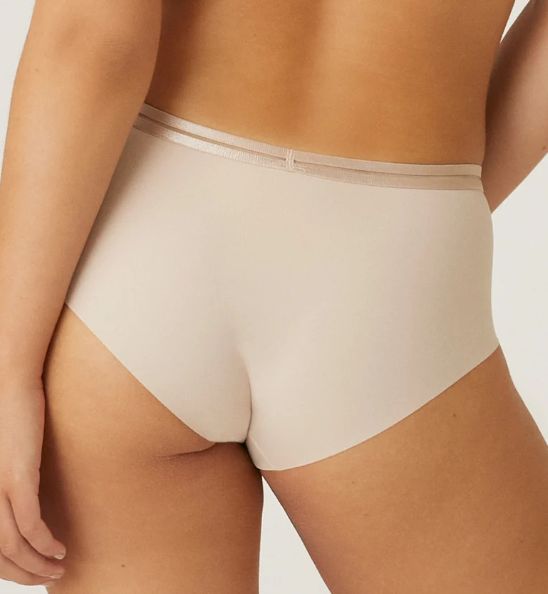 Culotte coupe épurée avec détails en résille - 4658 - Naturana