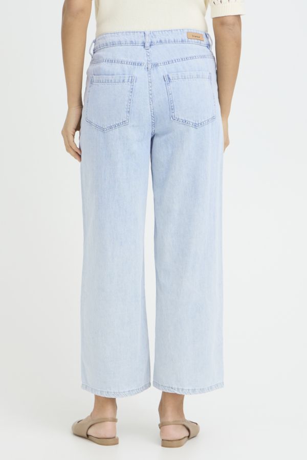 Jeans jambe large - 20617661 - Fransa