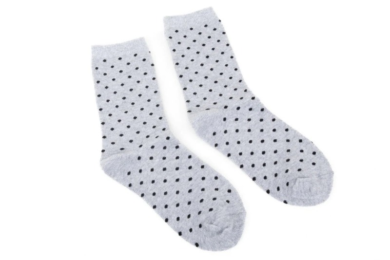 Chaussette à petits pois
