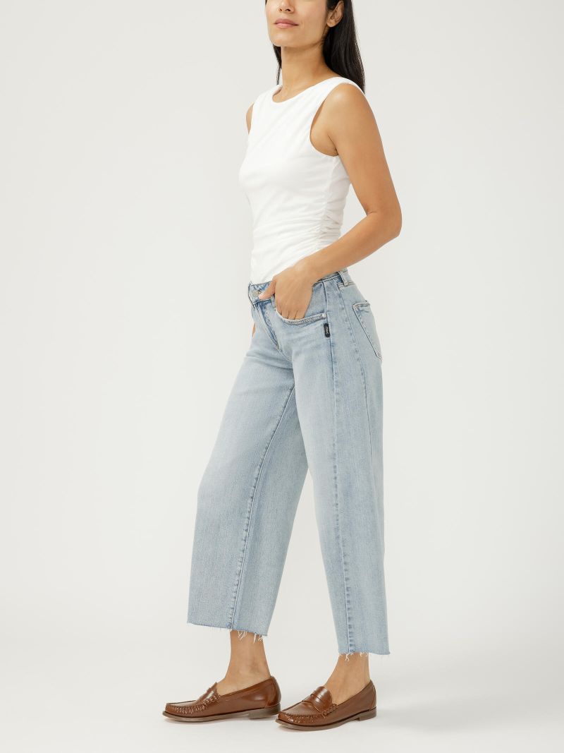 Jeans Suki jambe large cheville