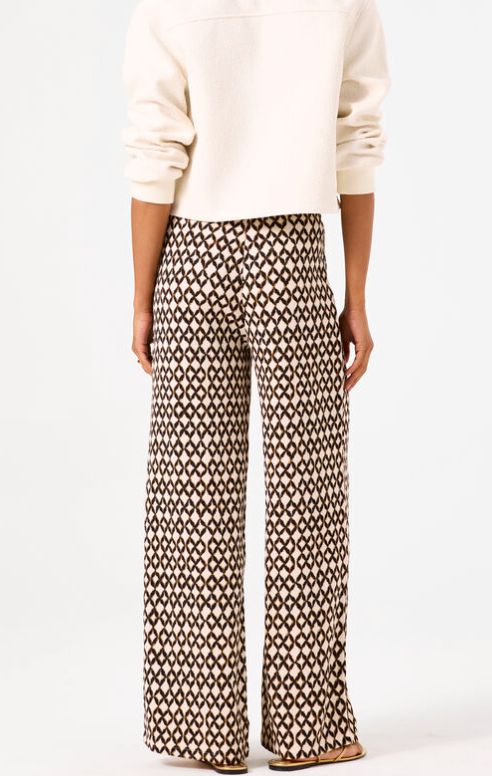 Pantalon motif léger