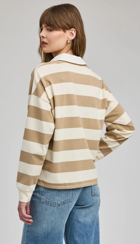 Polo à rayures - GF2602-1157 - Gentle Fawn