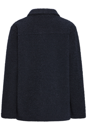 Veste laine bouilli boutonnée - 20618105 - Fransa