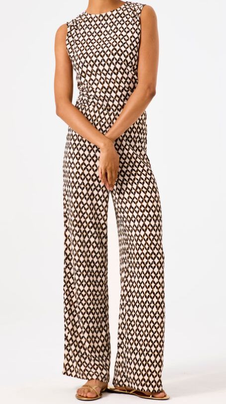 Pantalon motif léger