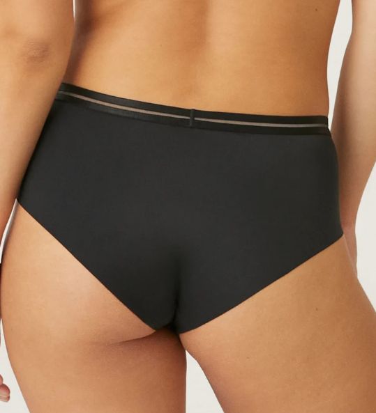 Culotte coupe épurée avec détails en résille - 4658 - Naturana