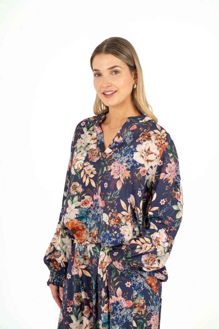 Blouse fleurie 