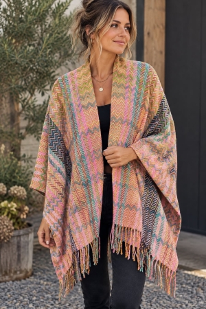 Poncho ouvert à l'avant - cp121-4 - D&W Canasia Trading Inc