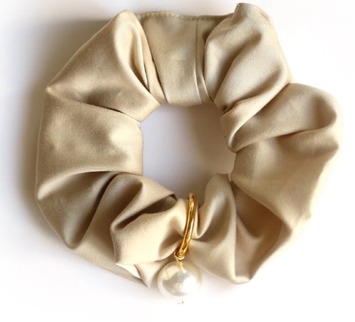 Chouchou à breloque perle - CB-F26 - Gibou