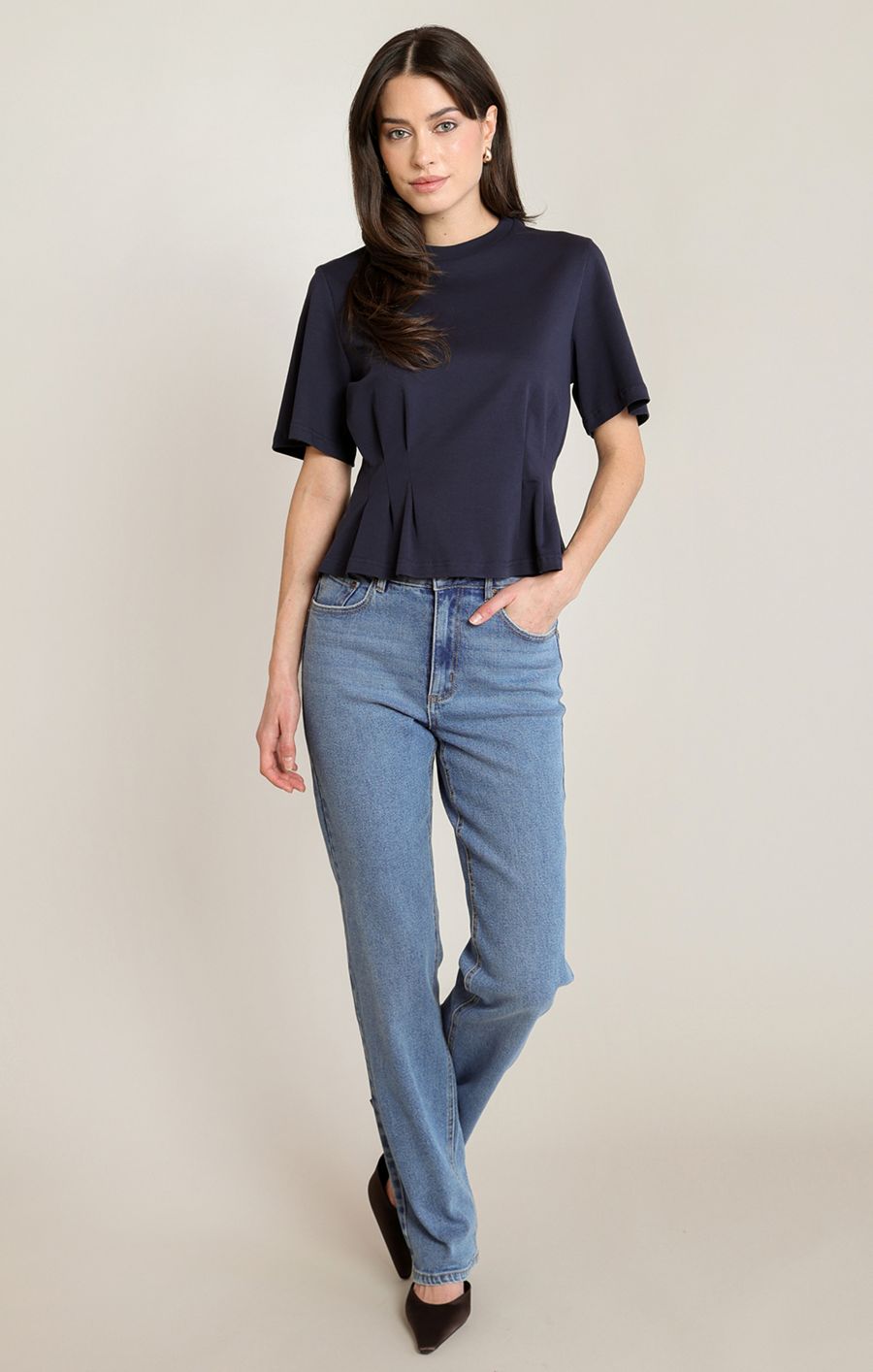 t-shirt chic uni - 2824015 T - Black Tape