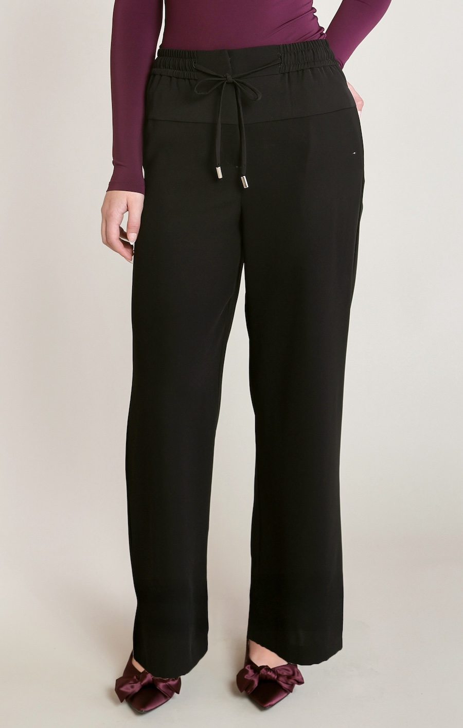 Pantalon jambe large satin - 2822709 D - Dex