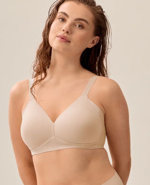 Soutien-gorge souple à effet lissant latéral - 5232 - Naturana