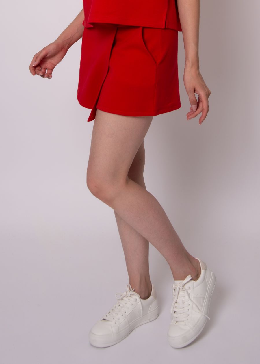 Jupe short unie - 43T041SO - RD Style