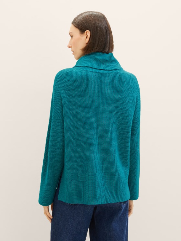 Chandail tricot col roulé