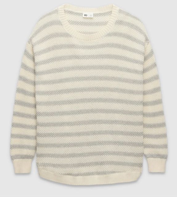 Chandail tricot coton à rayures - TCW5914-6395 - Tentree