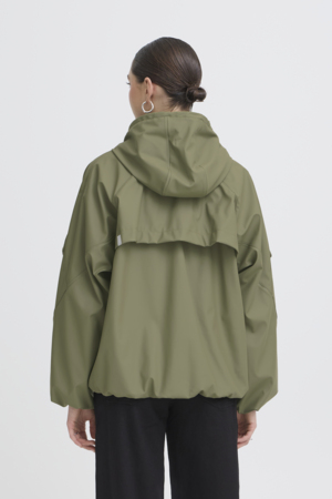 Manteau court imperméable