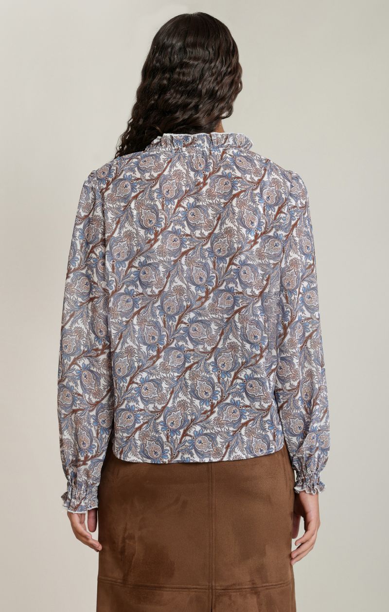 Blouse Motif frill