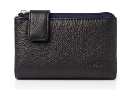 Mini Porte feuille cuir véritable - MiniCharlotte - Nappa