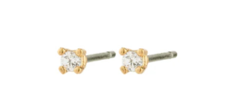 Ravi 2mm studs crysal - 662716003 - Pilgrim