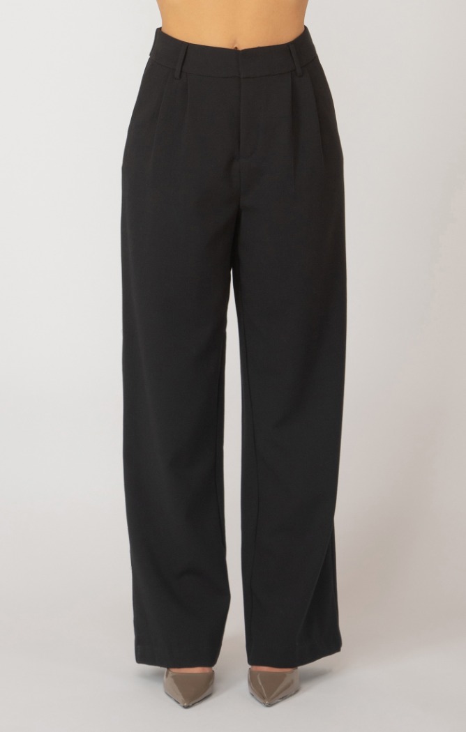 Pantalon jambe large - 2422711 T - Black Tape