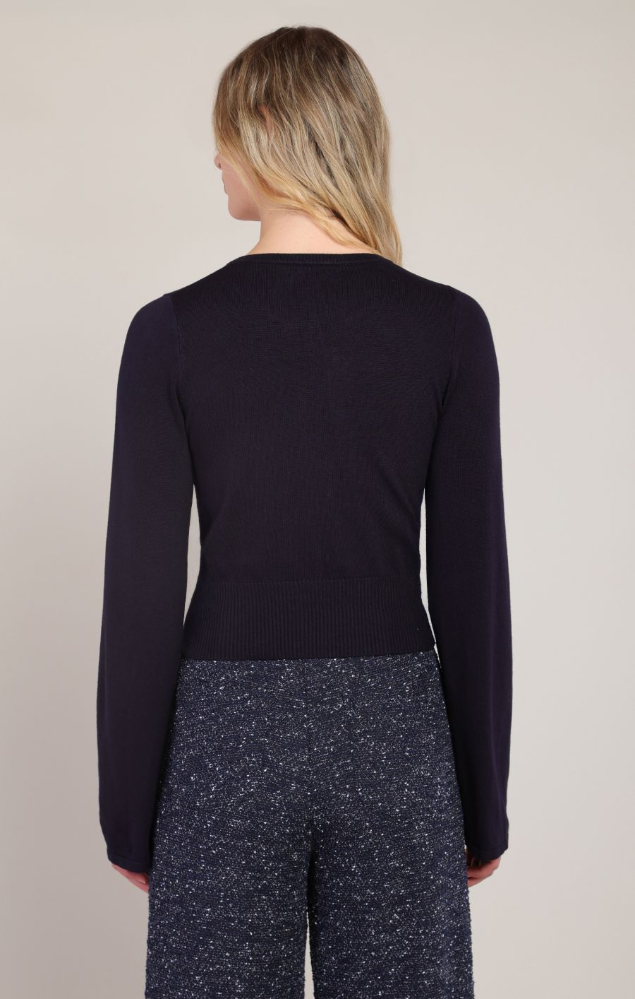 Cardigan col au cou boutons - 2827260 T - Black Tape