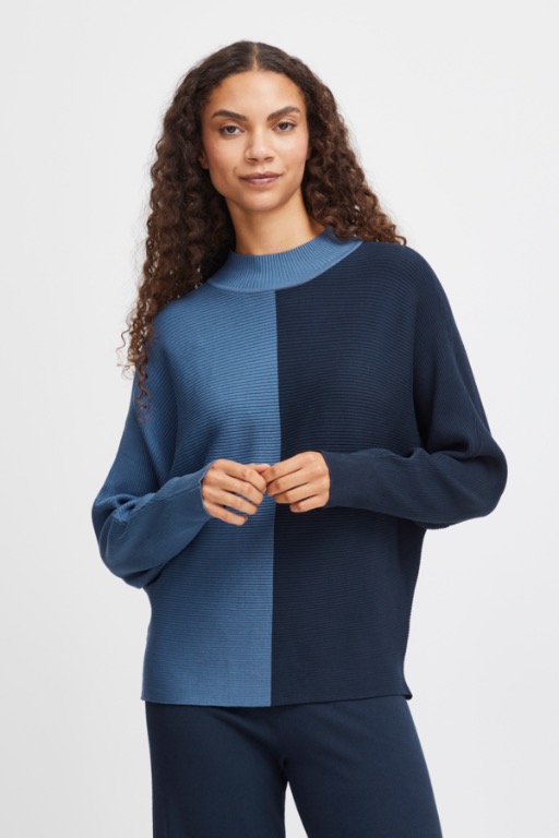 Chandail mock neck 2 tons - 20815311 - B.Young