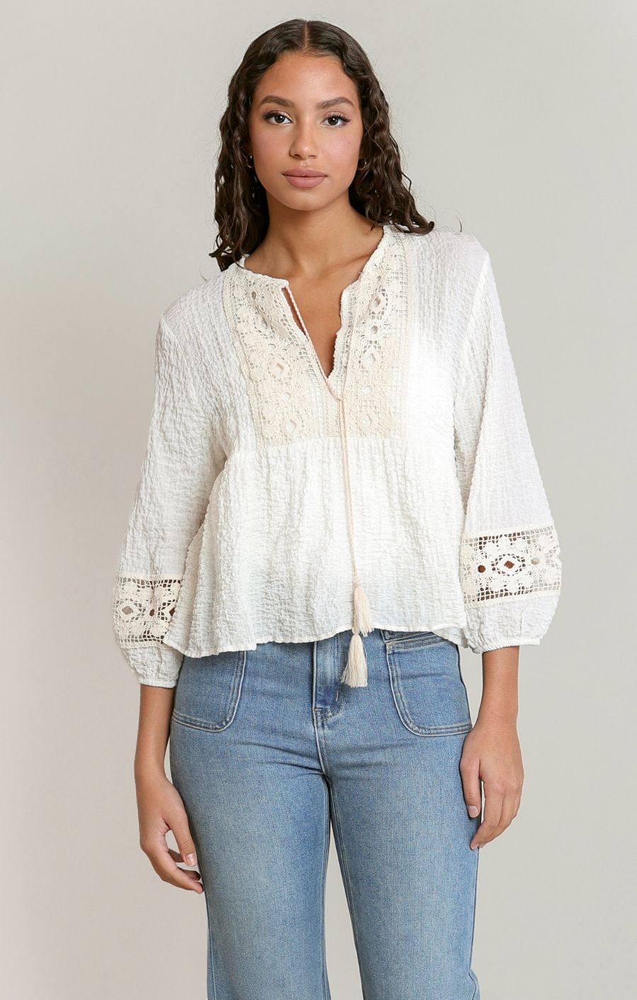 Blouse crochet - 2823703 D - Dex