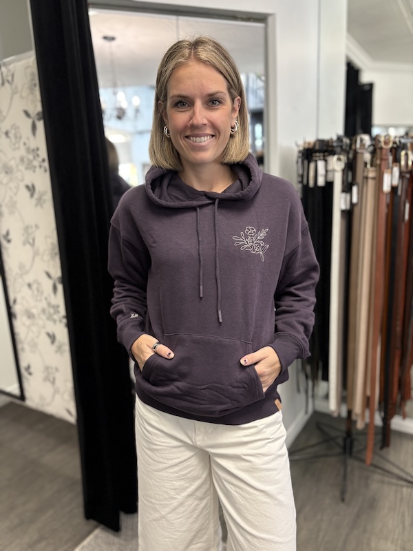 Chandail à capuchon avec broderie - TCW6632-6485 - Tentree