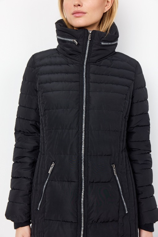 MANTEAU SPORT/CHIC MI-LONG CAPUCHON