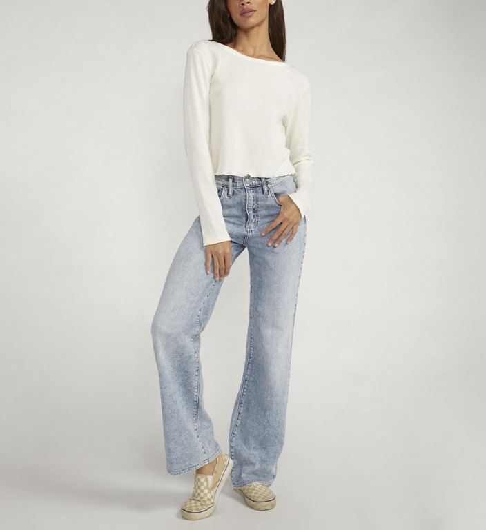 Jeans Highly desirable taille haute