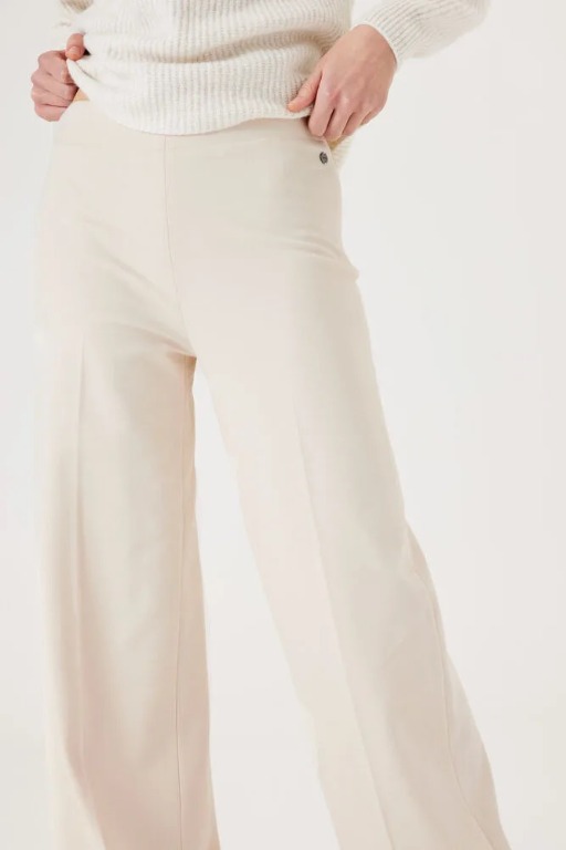 PANTALON CHIC JAMBE LARGE UNI