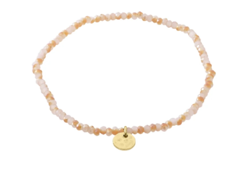 Bracelet elastique petites perles mixte