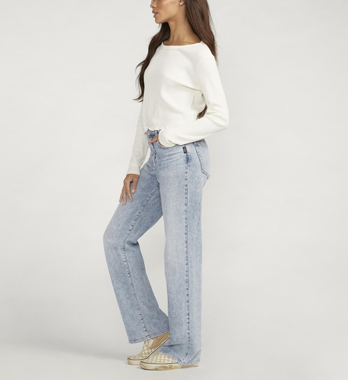 Jeans Highly desirable taille haute