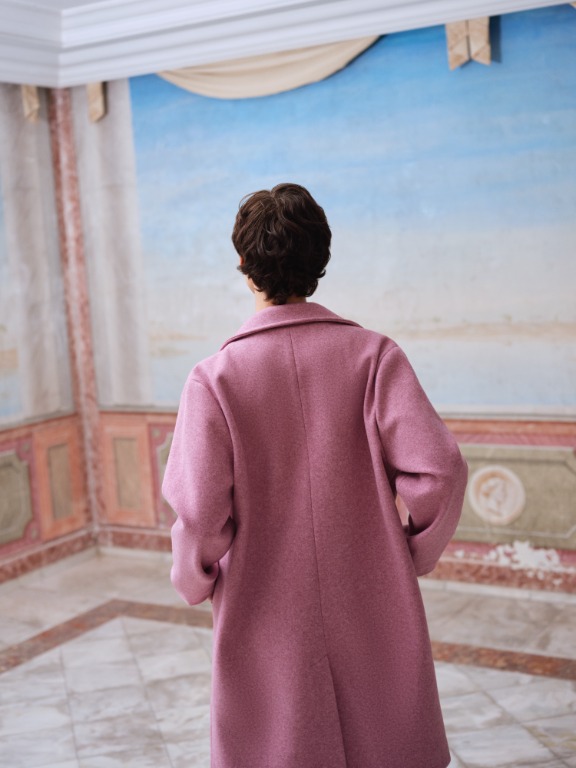 Manteau transition lainage